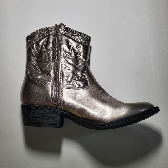 NWOT Free People Coconuts by Matisse Metallic Cowboy boot - Picture 2 of 8